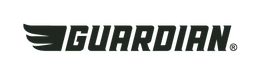 Guardian Bikes logo, wings with company name