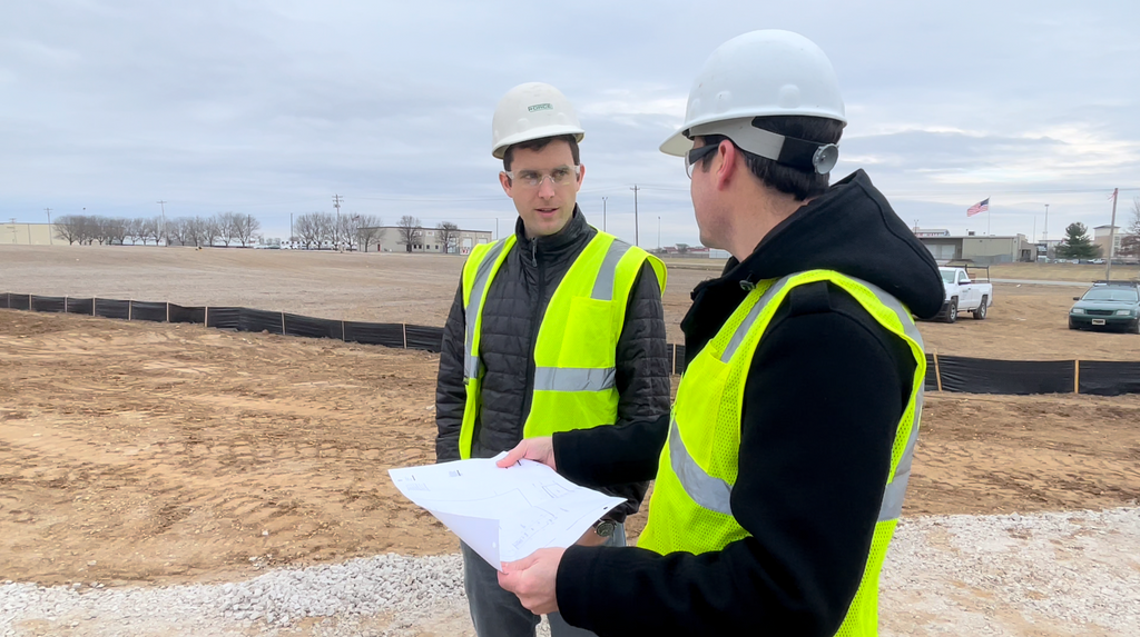 CEO Brian Riley visits factory site in Indiana
